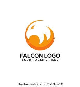 falcon eagle logo vector 