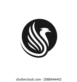 Falcon Eagle Phoenix logo design inspiration