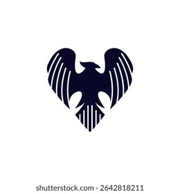 falcon, eagle segurança logotipo design modelo vetor. eagle ou hawk distintivo emblema ícone