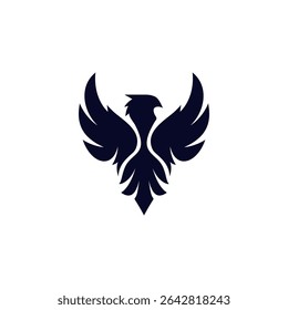 falcon, eagle security logo design template vector. falcon Flaying Bird Logo abstract. design template, illustration