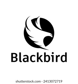 falcon Flaying Bird Logo abstract. design template, vector illustration