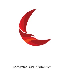Falcon Full Color Simple Logo