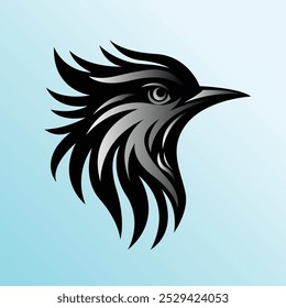 Falcon Head Logo Design Vector Free Download