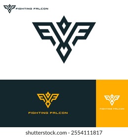 falcon logo concept for your brand or company