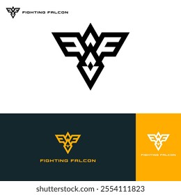 falcon logo concept for your brand or company