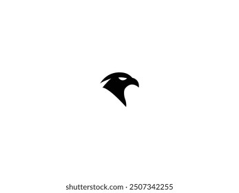 falcon logo design vector illustration