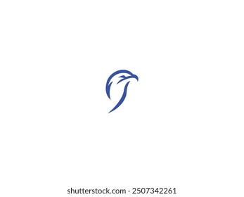 Falcon Ilustración vectorial de diseño de logotipo