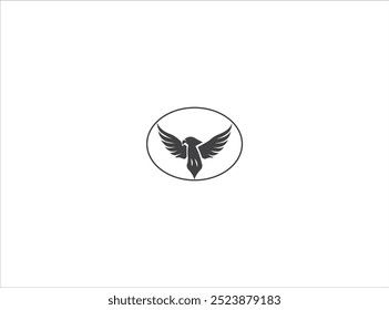 FALCON diseño de logotipo, Vector, ilustración e icono.