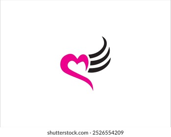 The falcon logo design , vector, line art , and illustration template.