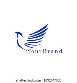Falcon logo with a simple and attractive design. very suitable for your business.
