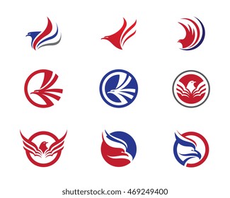 Falcon Logo Template