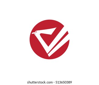 Falcon Logo Template
