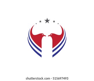 Falcon Logo Template