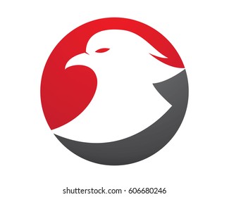 
Falcon Logo Template
