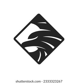 falcon logo template. Icon Illustration Brand Identity. Isolated and flat illustration. Vector graphic