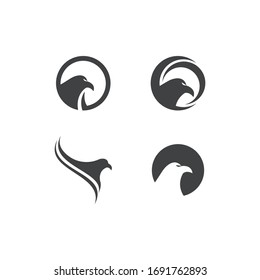 Falcon  Logo Template vector icon 