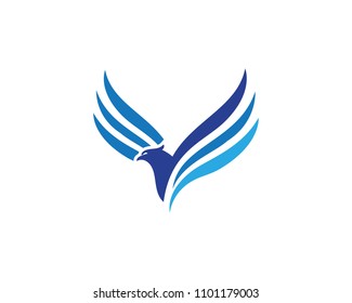 Falcon Logo Template vector illustration design