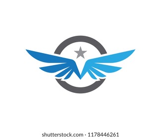 Falcon Logo Template vector illustration design