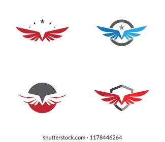 Falcon Logo Template vector illustration design
