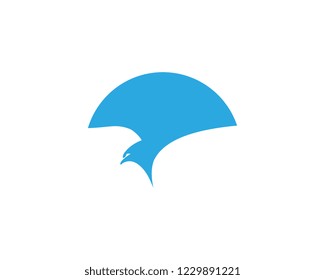Falcon Logo Template vector illustration design