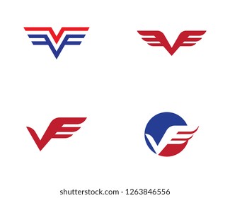 Falcon Logo Template vector illustration design