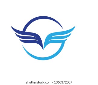 Falcon Logo Template vector illustration design