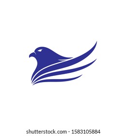 Falcon Logo Template vector illustration design