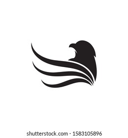 Falcon Logo Template vector illustration design