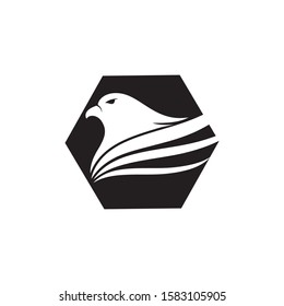 Falcon Logo Template vector illustration design