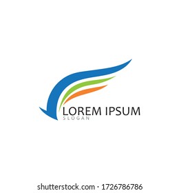 Falcon Logo Template vector illustration design
