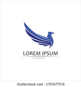 Falcon Logo Template vector illustration design