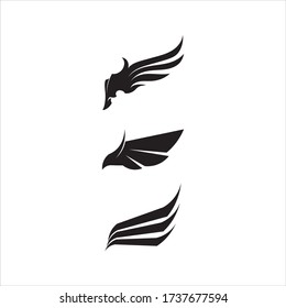 Falcon Logo Template vector illustration design