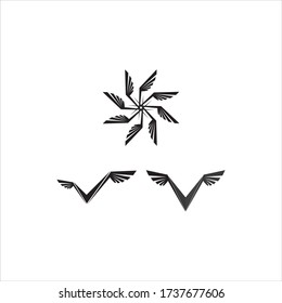 Falcon Logo Template vector illustration design