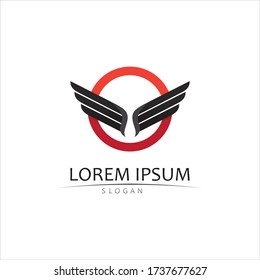 Falcon Logo Template vector illustration design