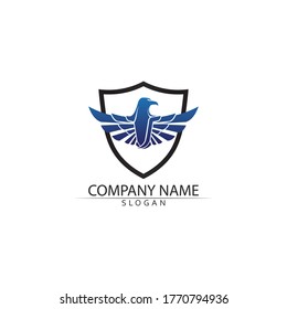 Falcon Logo Template vector illustration design