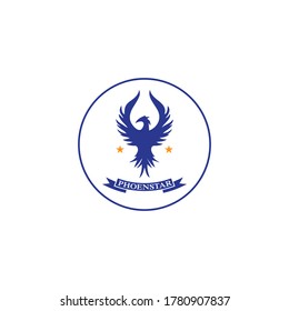 Diseño de ilustraciones vectoriales de la plantilla de logotipo de Falcon