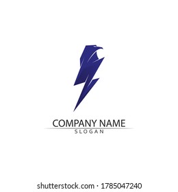 Falcon Logo Template vector illustration design