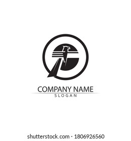 Falcon Logo Template vector illustration design and wings logo