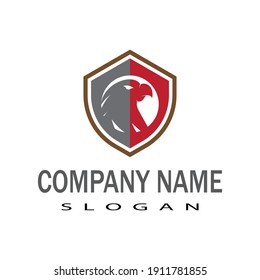 Falcon Logo Template vector illustration design