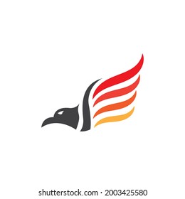 Falcon Logo Template vector illustration design