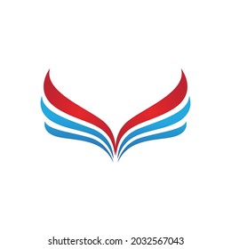 Vorlage für Falcon-Logo, Vektorgrafik-Design