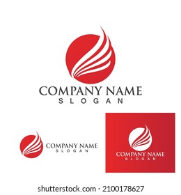 Falcon Logo Template vector illustration design