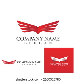 Falcon Logo Template vector illustration design