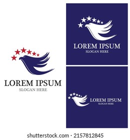 Falcon Logo Template vector illustration design