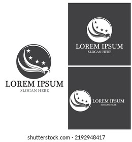Falcon Logo Template vector illustration design