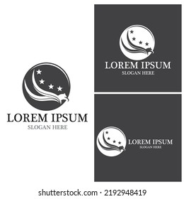Falcon Logo Template vector illustration design