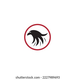 Falcon Logo Template vector illustration design