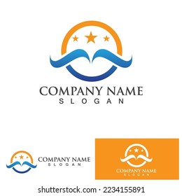 Falcon Logo Template vector illustration design