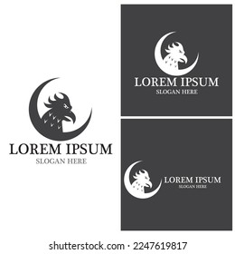 Falcon Logo Template vector illustration design