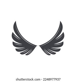 Falcon-Logo-Vorlage, Vektorgrafik-Design